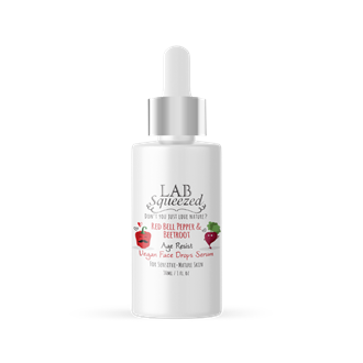 LS - Red Bell Pepper & Beetroot Age Resist Vegan Face Drops Serum For Sensitive-Mature Skin